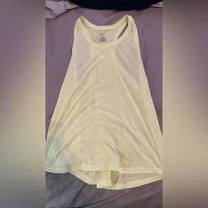 Tek Gear Yellow Racerback tank